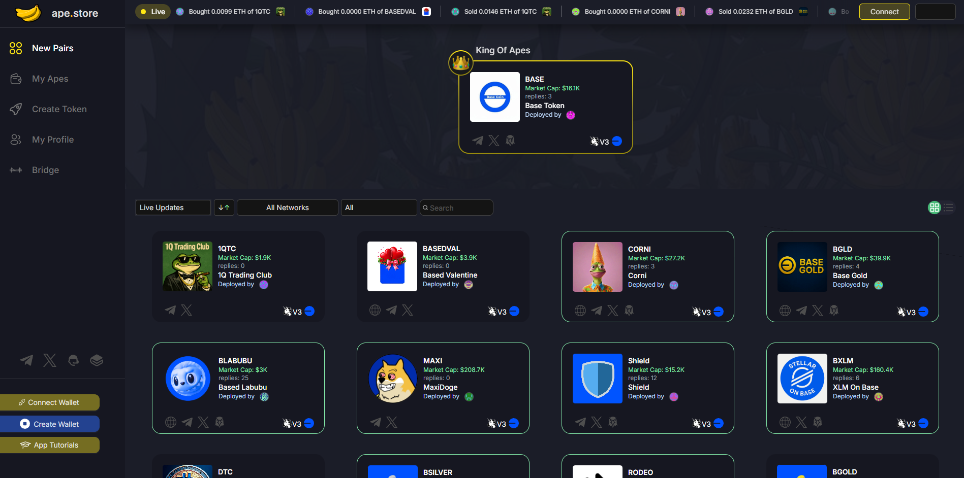 Ethereum Token Launchpad